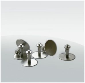 Elektrody EKG wielorazowe m4medical Elektrody blaszkowe 24 mm - m4medical