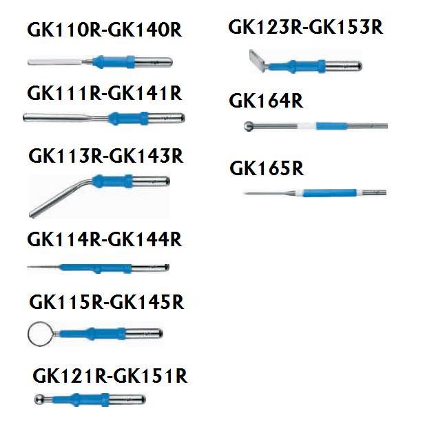 Elektrody elektrochirurgiczne B.Braun Krótkie elektrody robocze