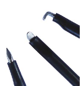 Elektrody elektrochirurgiczne do endoskopów sztywnych purple surgical elektrody