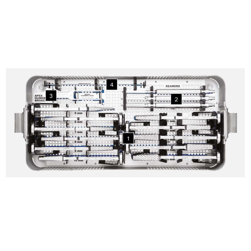 Endoprotezy stawu barkowego - zestawy ARTHREX APEX UNIVERS