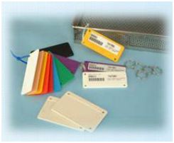 Etykiety do sterylizacji Clinipak TAG023 turkusowe 90 x 38mm 100 szt. w opakowaniu