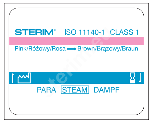 Etykiety do sterylizacji Informer Med etykieta