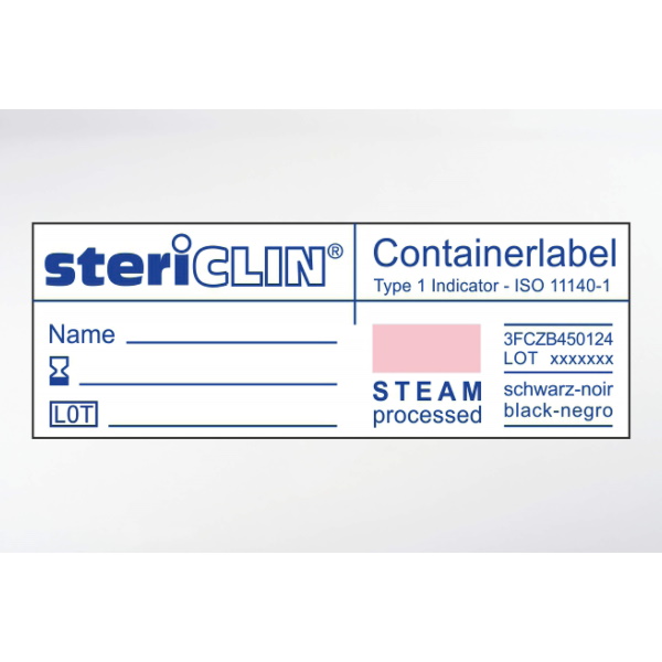 Etykiety do sterylizacji steriCLIN Do kontenerów
