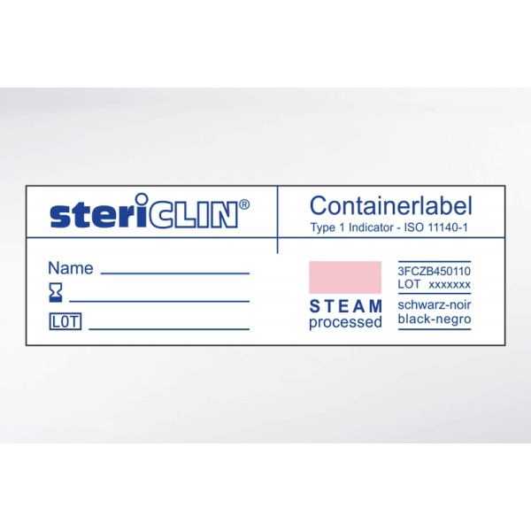 Etykiety do sterylizacji steriCLIN Do kontenerów