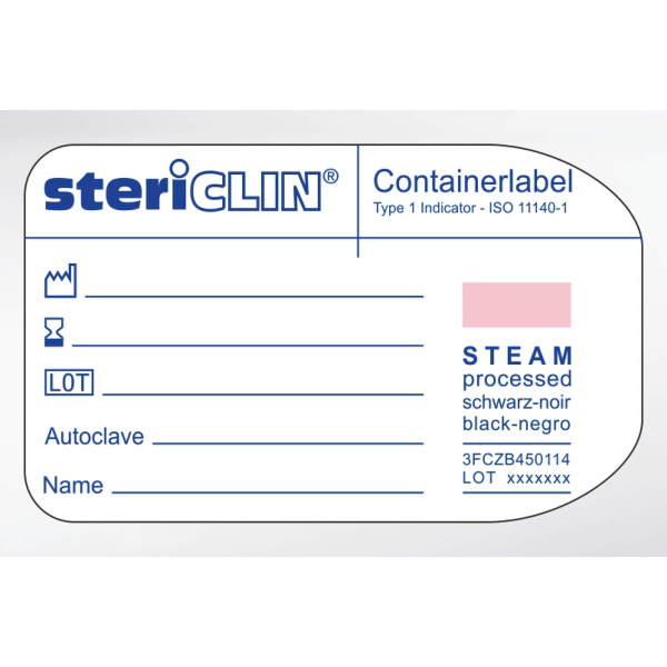 Etykiety do sterylizacji steriCLIN Do kontenerów