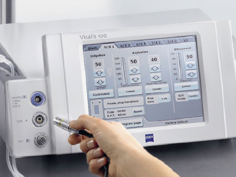 Fakoemulsyfikatory Carl Zeiss VISALIS 100