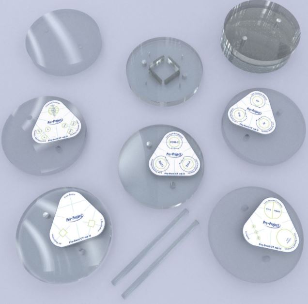 Fantomy do kontroli jakości aparatów stomatologicznych Pro-Project Pro-Dent CT mk II