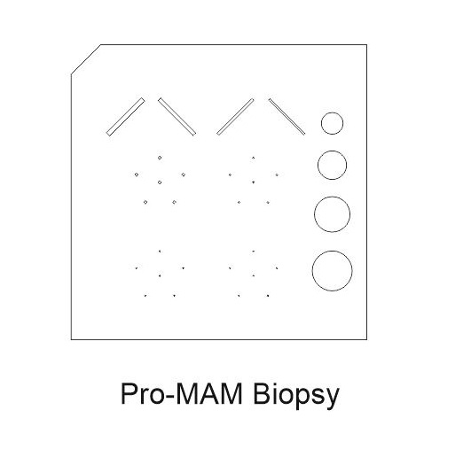 Fantomy do kontroli jakości w mammografii Diagnomatic Pro-MAM Biopsy