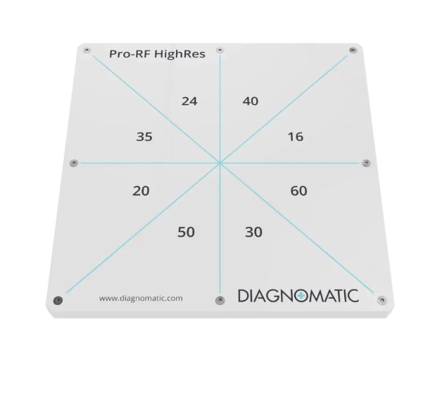 Fantomy do testowania radiografii, angiografii i fluoroskopii Diagnomatic Pro-RTG HighRes