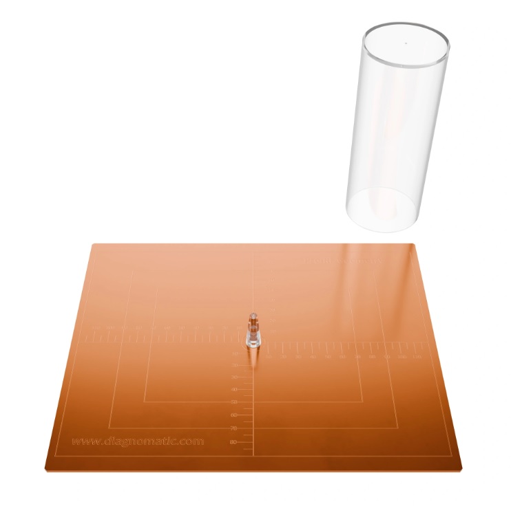 Fantomy do testowania radiografii, angiografii i fluoroskopii Diagnomatic ProRTG Geometry