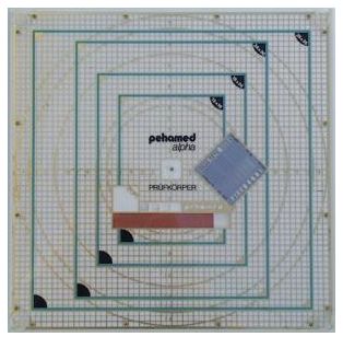 Fantomy do testowania radiografii, angiografii i fluoroskopii Pehamed ALPHA 6868/3+4