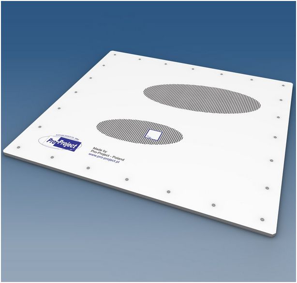 Fantomy do testowania radiografii, angiografii i fluoroskopii Pro-Project Pro-RTG Contact