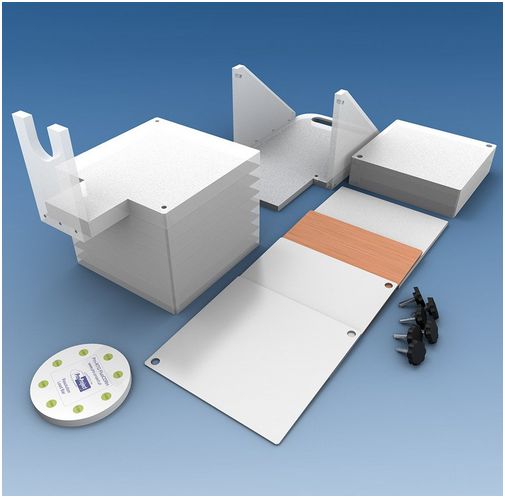 Fantomy do testowania radiografii, angiografii i fluoroskopii Pro-Project Pro-RTG FluoCDRH