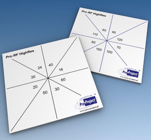 Fantomy do testowania radiografii, angiografii i fluoroskopii Pro-Project Pro-RTG HighRes