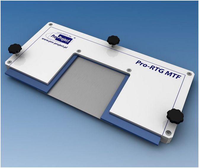 Fantomy do testowania radiografii, angiografii i fluoroskopii Pro-Project Pro-RTG MTF