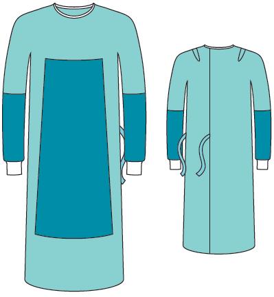 Fartuchy chirurgiczne jednorazowe BARRIER/MOLNLYCKE CLASSIC HP