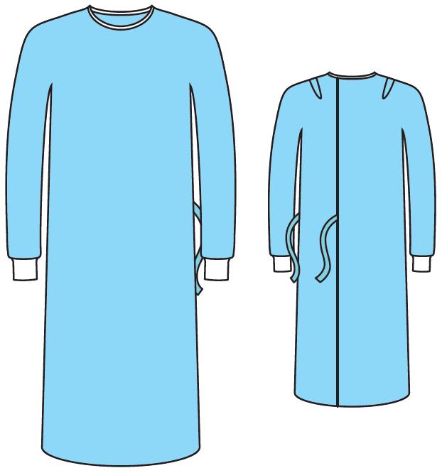 Fartuchy chirurgiczne jednorazowe BARRIER/MOLNLYCKE PRIMARY SP