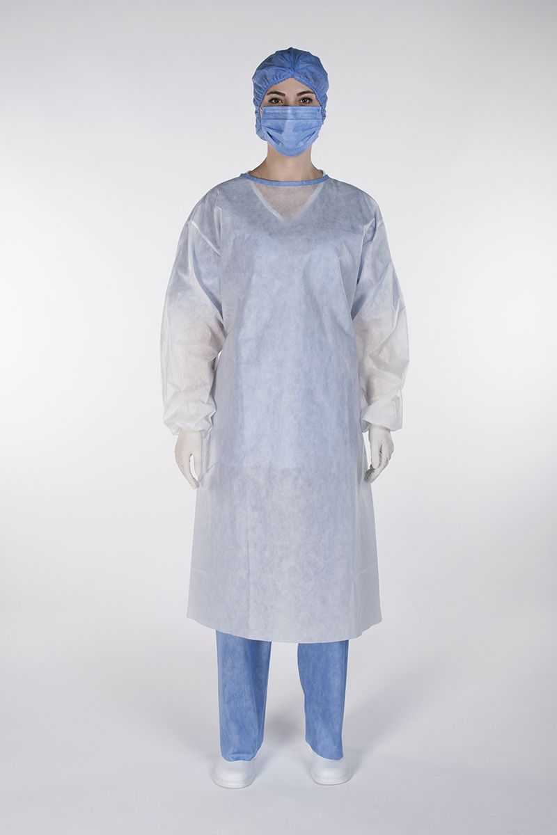 Fartuchy chirurgiczne jednorazowe B/D Pełnobarierowy typ 6 P-B