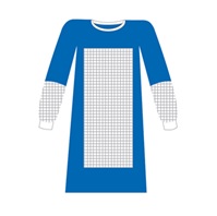 Fartuchy chirurgiczne jednorazowe B/D SMS ciemnoniebieski