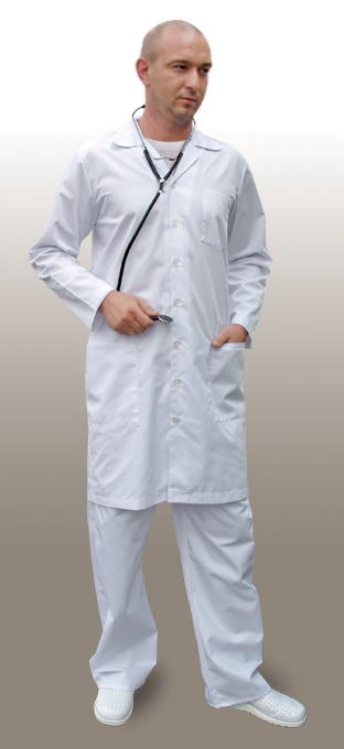 Fartuchy medyczne Andropol FM 51 Rękaw krótki