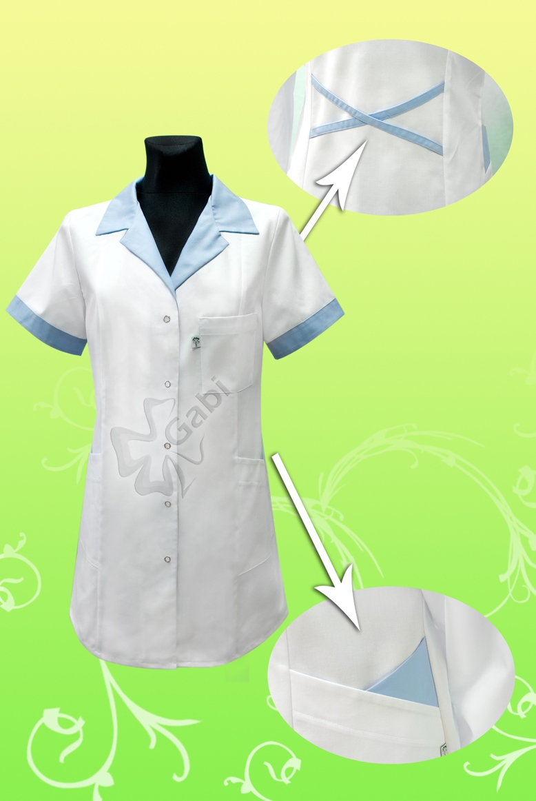 Fartuchy medyczne GABI Fartuszek krótki G6 K