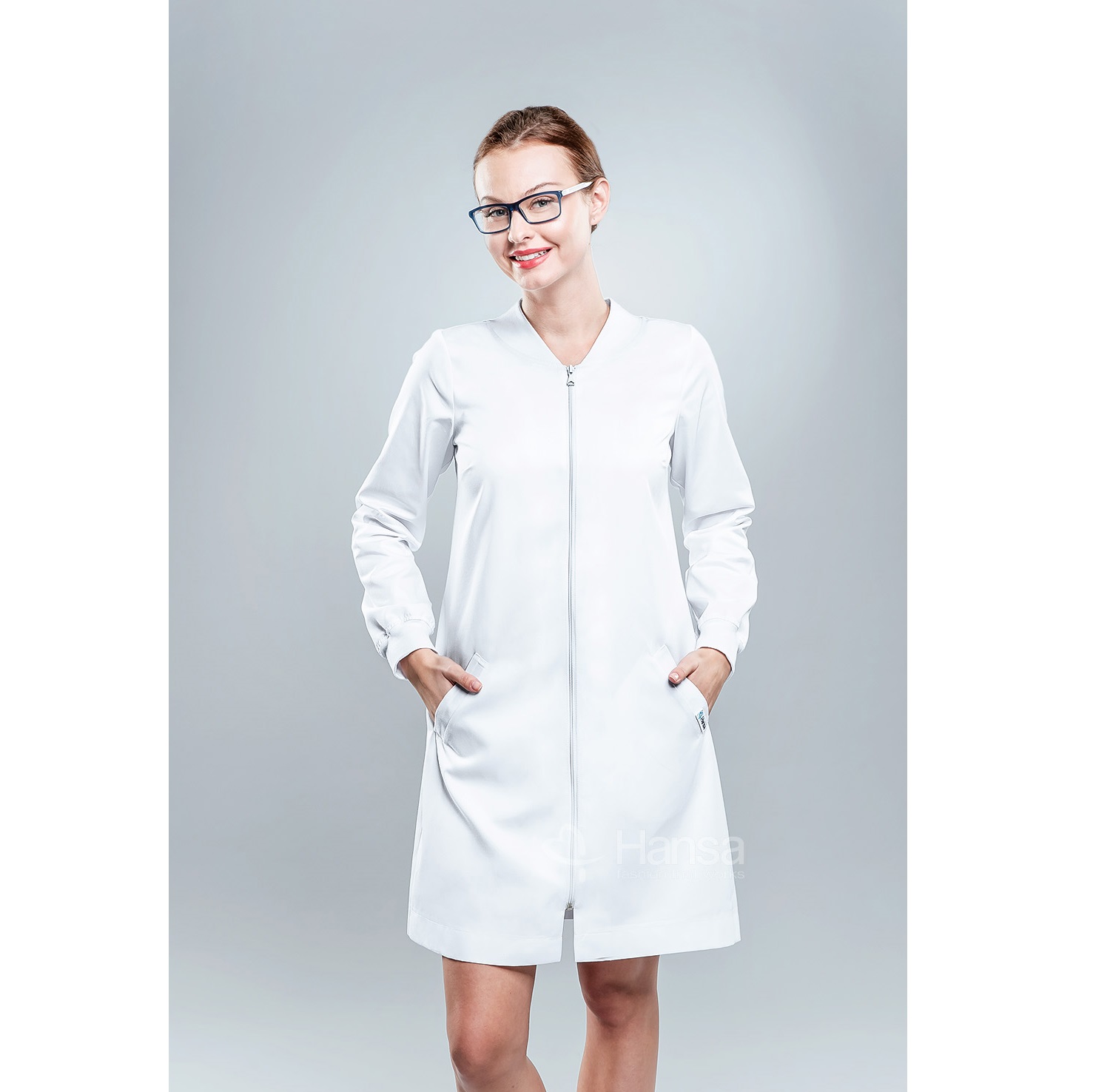 Fartuchy medyczne Hansa 0041