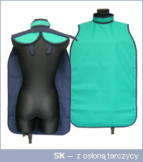 Fartuchy ochronne RTG stomatologiczne Beta Antix SK (Z OSŁONĄ TARCZYCY)