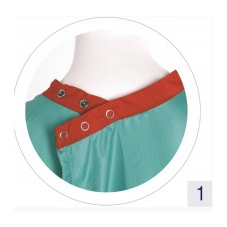 Fartuchy operacyjne wielorazowe TZMO Medidress STANDARD