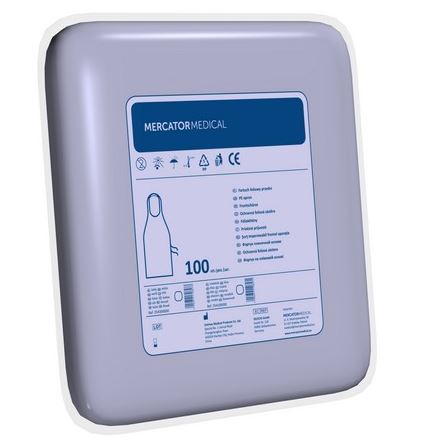 Fartuchy przednie jednorazowe Mercator Medical foliowy