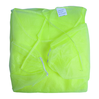 Fartuchy zabiegowe jednorazowe Medicom Fartuchy jednorazowe żółte