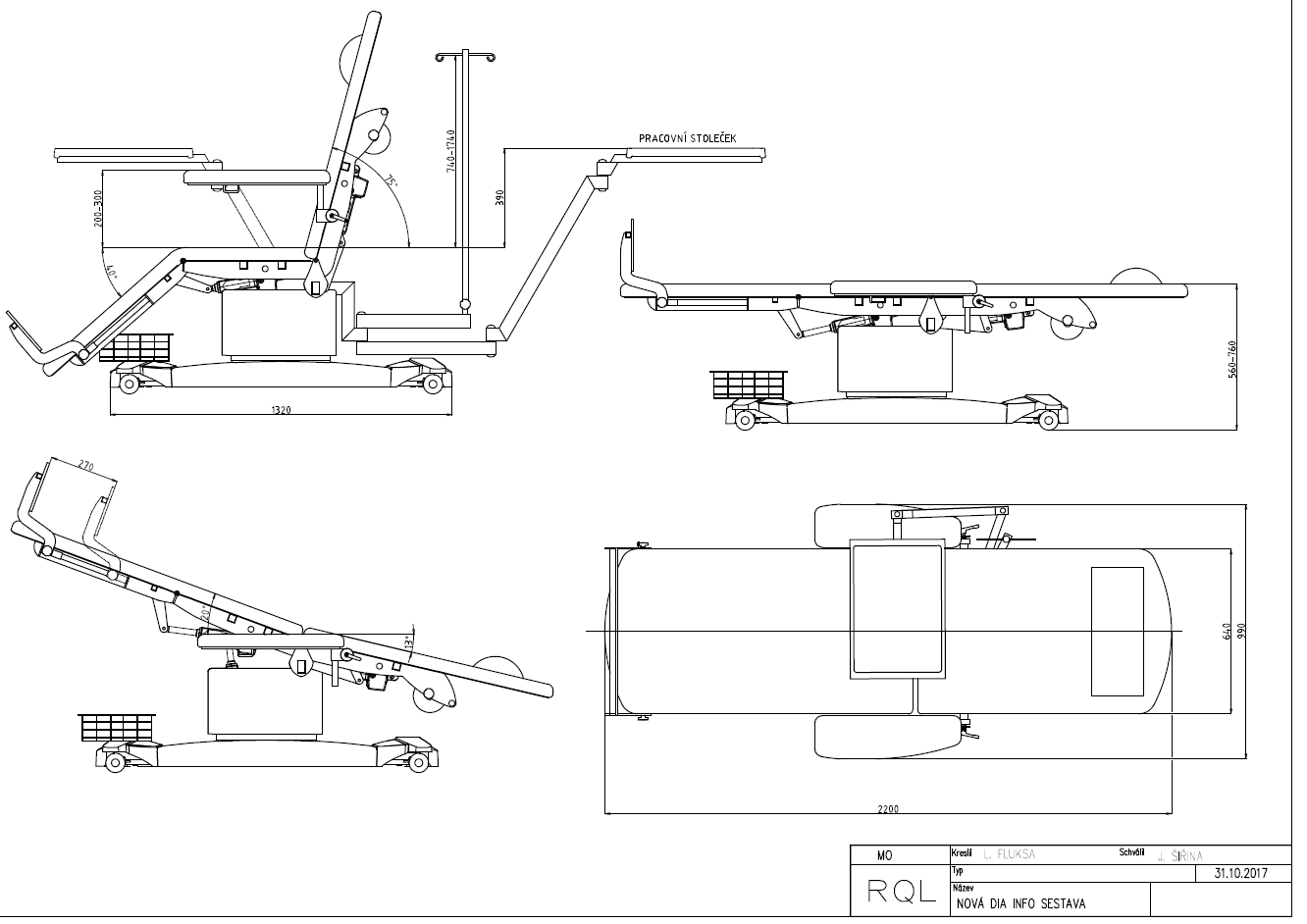 Fotele do dializ GOLEM GOLEM DIA