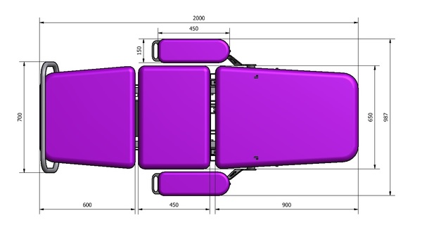 Fotele do dializ WSTECH FD-E