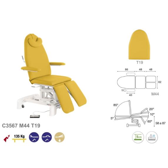 Fotele do pobierania krwi (dla krwiodawców) ECOPOSTURAL C3567