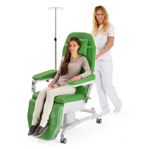 Fotele do pobierania krwi Likamed GmbH SENSA Flex A3