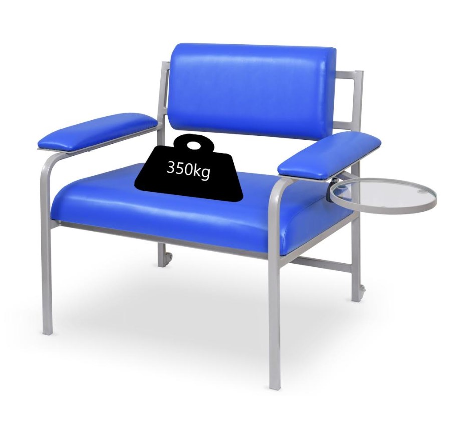 Fotele do pobierania krwi Metalowiec sp. z o.o. Bariatryczny