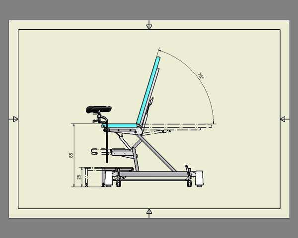 Fotele ginekologiczne WSTECH FGS02