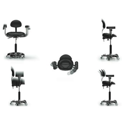 Fotele lekarskie (operatora) Labomed ErgoFlex