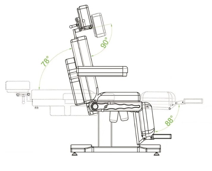 Fotele okulistyczno-laryngologiczne EURO-MEDICAL EN03-S