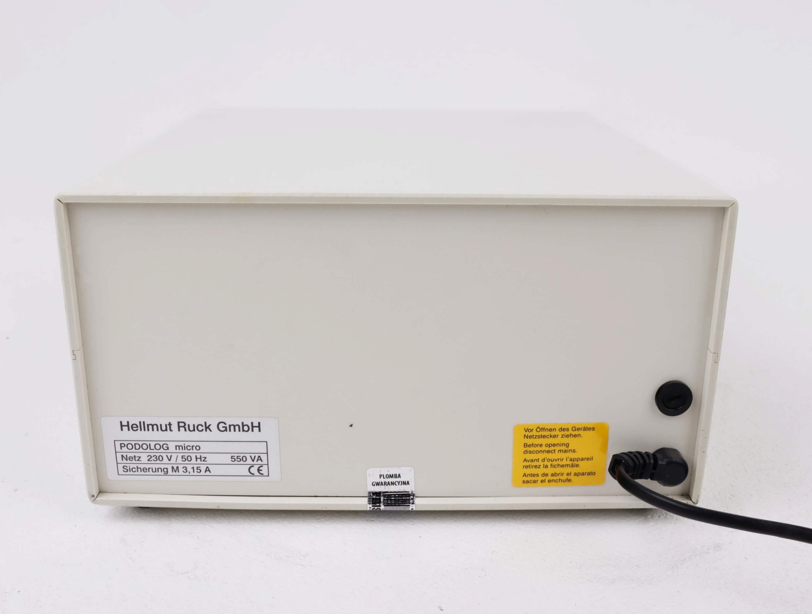 Frezarki do wkładek ortopedycznych używane HELLMUT RUCK PODOLOG M - Praiston rekondycjonowany