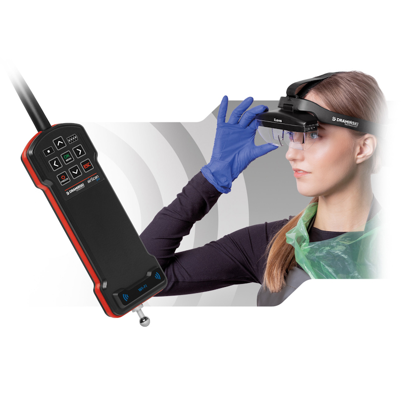 Gogle rozszerzonej rzeczywistości (AR) do USG weterynaryjnych DRAMIŃSKI iLens