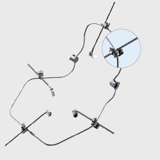 Haki automatyczne - Systemy retraktorów chirurgicznych B.Braun Frankfurt- system rozwieraczy