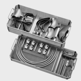 Haki automatyczne - Systemy retraktorów chirurgicznych B.Braun System rozwieraczy MÜNSTER