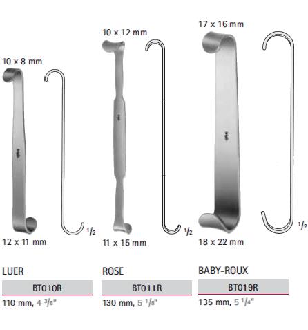 Haki i rozwieracze medyczne B.Braun Rozwieracze chirurgiczne B.Braun