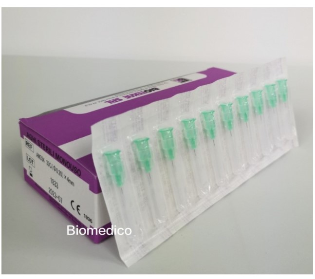 Igły do mezoterapii i mikrozastrzyków Skalpel Igła iniekcyjna mesorelle do mezoterapii