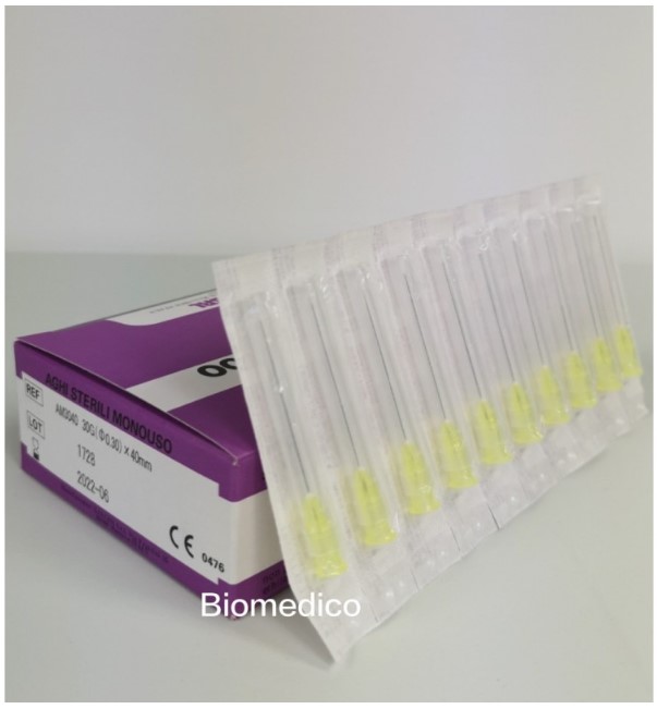 Igły do mezoterapii i mikrozastrzyków Skalpel Igła iniekcyjna mesorelle do mezoterapii