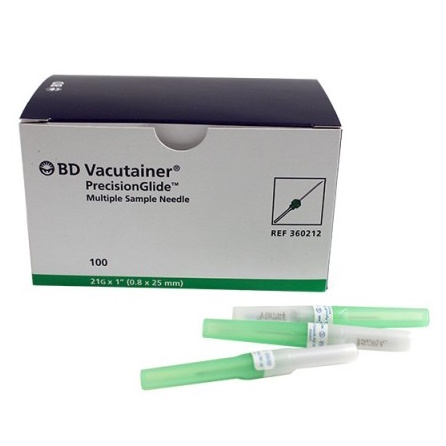 Igły do zamkniętych systemów pobierania krwi Becton Dickinson Vacutainer PrecisionGlide