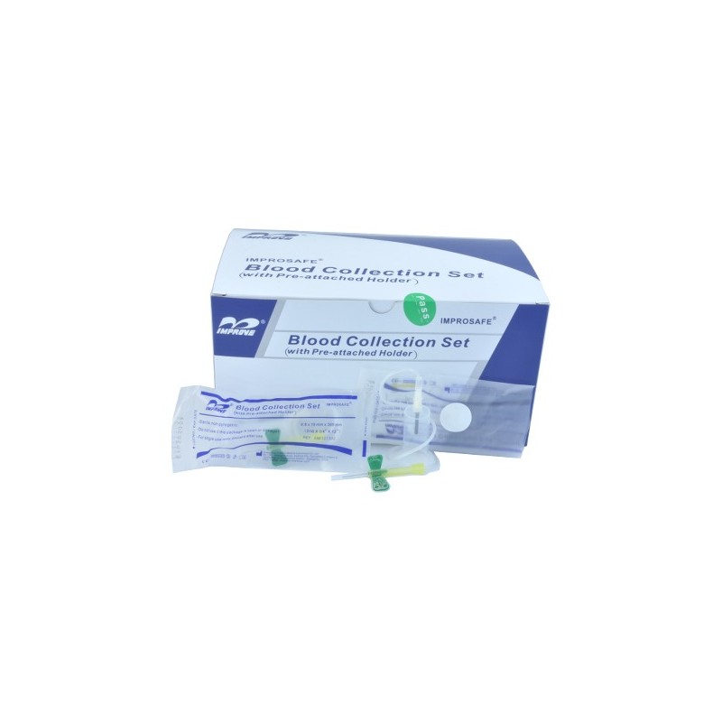 Igły do zamkniętych systemów pobierania krwi Improve IMPROSAFE