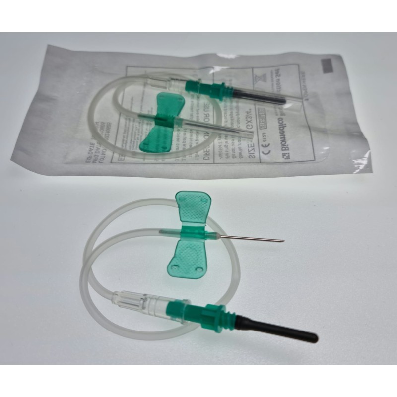 Igły do zamkniętych systemów pobierania krwi Improve motylkowa z wężykiem Biomedico