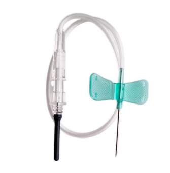 Igły do zamkniętych systemów pobierania krwi Improve motylkowa z wężykiem Biomedico