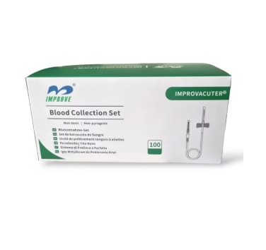 Igły motylek Improve motylkowa z wężykiem